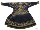 Robe of State, Silk and metallic thread embroidery on silk satin, China